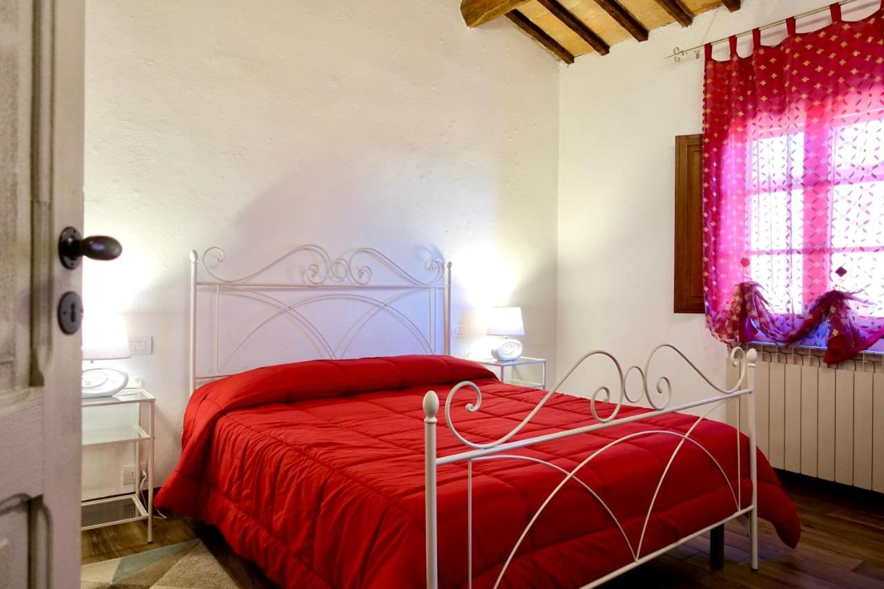 Ferienwohnung Casa Della Fonte San Quirico dʼOrcia Exterior foto